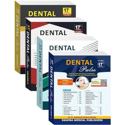 Dental Pulse (4 volume set):17th Edition 2024 By K. Satheesh kumar Reddy