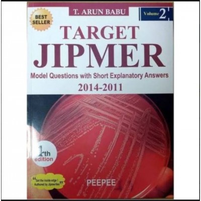 Target Jipmer(Volume 2) 2014-2011;4th Edition By T Arun Babu