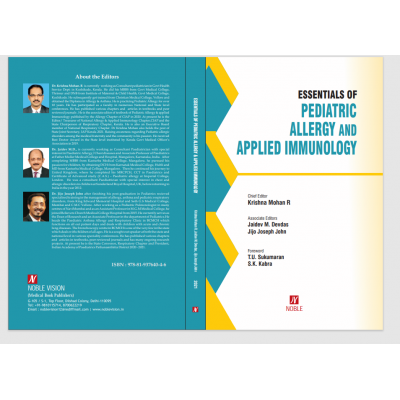 Essentials of Pediatric Allergy and Applied Immunology;1st Edition 2022 By Krishna Mohan R, Jaidev M.Devdas & Jijo Joseph John