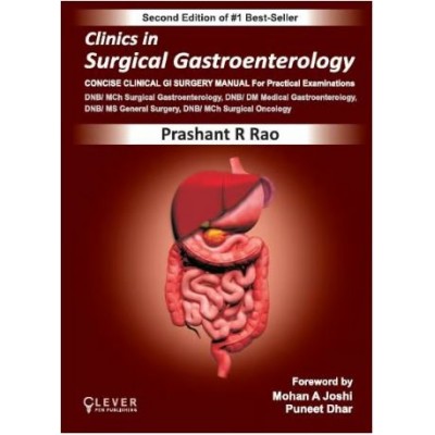 Clinics In Surgical Gastroenterology;2nd Edition 2024 By Dr Prashant Rao