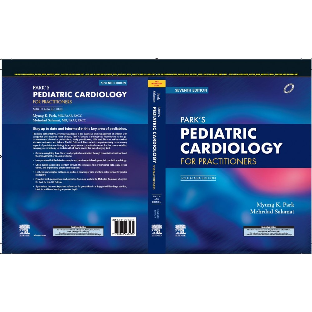 Park's Pediatric Cardiology for Practitioners;7th(South Asia)Edition 2020 By Myung K. Park, Mehrdad Salamat