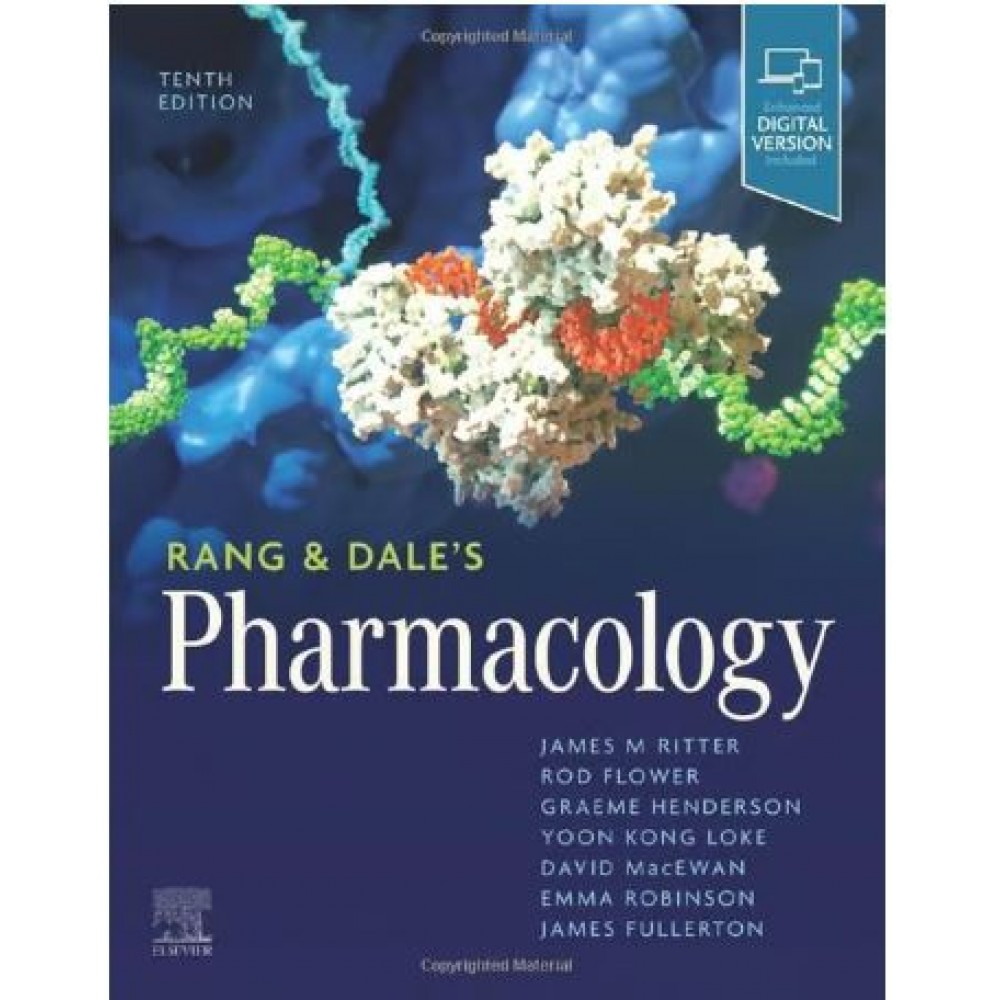 Rang And Dales Pharmacolgy With Access Code:10th  Edition 2024 By James M. Ritter