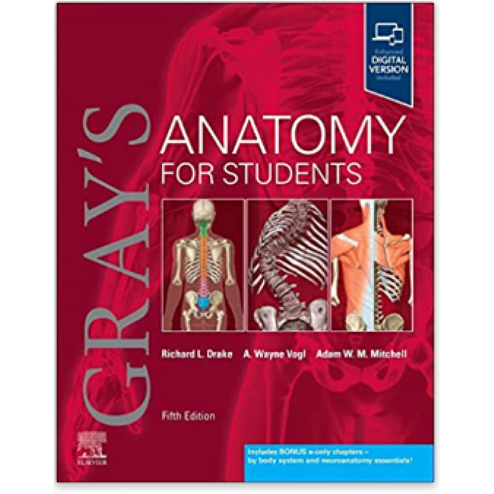 Gray's Anatomy for Students;5th Edition 2023 by Richard L.Drake & A