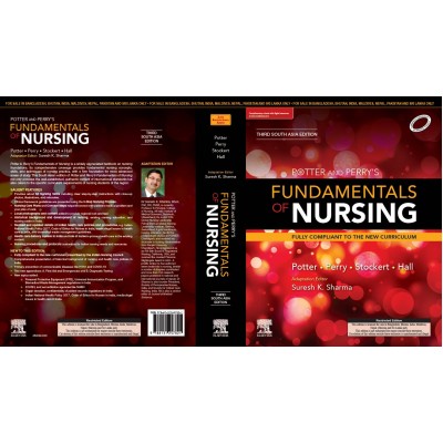 Potter and Perry's Fundamentals of Nursing;3rd(South Asia) Edition 2021 by Suresh Sharma & Potter Perry