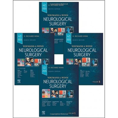 Youmans And Winn Neurological Surgery(4 Volume Set); 8th Edition 2022 by H. Richard Winn