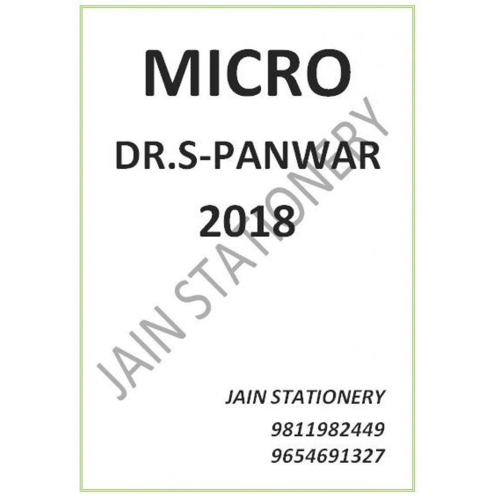 Microbiology- S. Panwar 2018