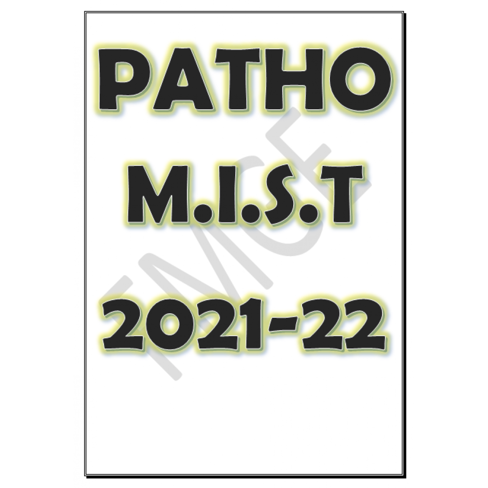 Pathology MIST FMGE Colored Notes 2021-22