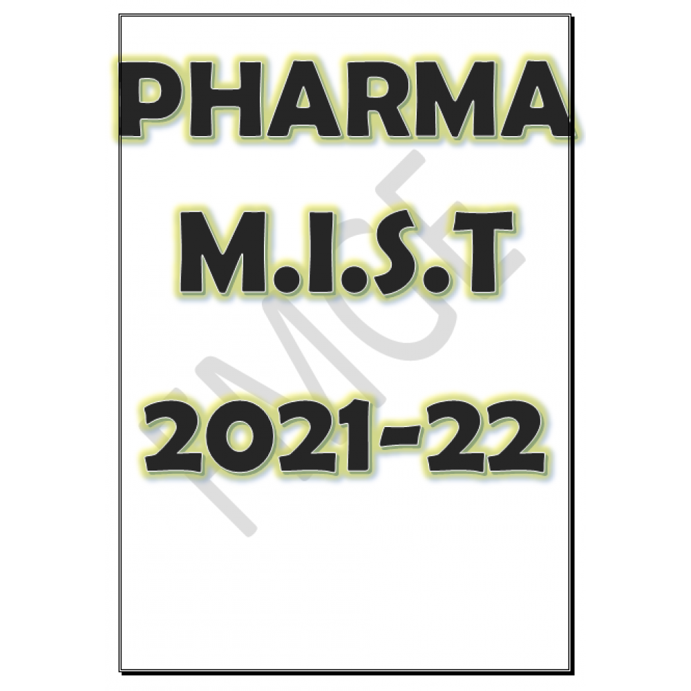 Pharmacology MIST FMGE Colored Notes 2021-22