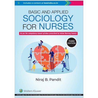 Basic and Applied Sociology for Nurses:3rd Edition 2023 By Niraj B Pandit 