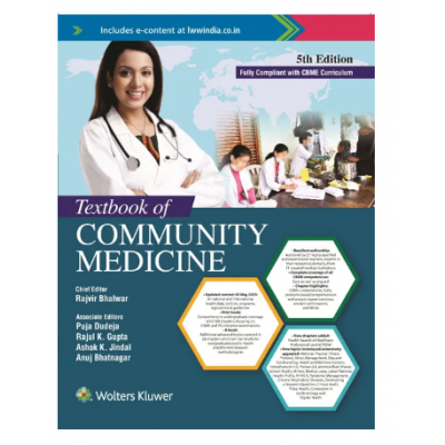 Textbook Of Community Medicine;5th Edition 2023 By Rajvir Bhalwar