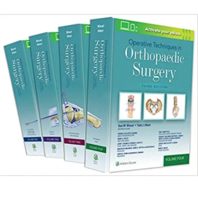 Operative Techniques in Orthopedic Surgery (4 Volume set);3rd Edition 2021 by Sam W. Wiesel