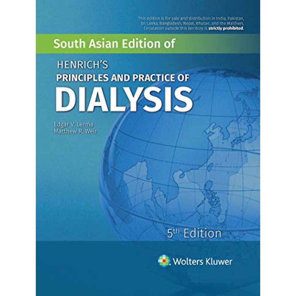 Henrich's Principles And Practice Of Dialysis, 5th Edition 2020 By Lerma