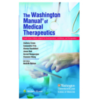 The Washington Manual of Medical Therapeutics (MMT);36th Adaptation (South Asia) 2021 By Archith Boloor, Zachary Crees &Cassandra Fritz