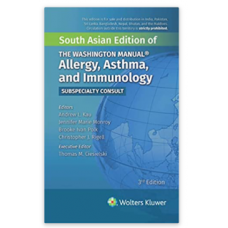 The Washington Manual Allergy Asthma And Immunology Subspecialty Consult;3rd(South Asian) Edition 2021 by Andrew L. Kau, Marie, Ivan Polk, Rigell, Ciesielski