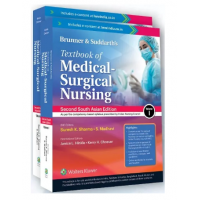 Brunner & Suddarth’s Textbook of Medical-Surgical Nursing (2 Volume Set); 2nd (South Asia) Edition 2022 By Suresh K Sharma