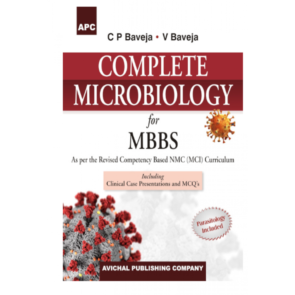 Complete Microbiology For MBBS(Including Parasitology);1st Edition 2021 ...