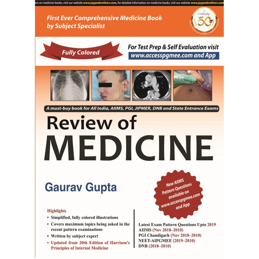 Review of Medicine;1st Edition 2019 By Gaurav Gupta