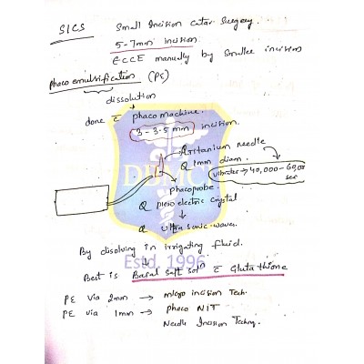 Ophthalmology Bhatia Notes 2019-20