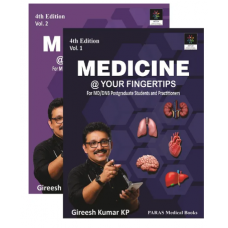 Medicine @ Your Fingertips for MD/DNB Postgraduate Students & Practitioners (2 Volume Set);4th Edition 2023 By Gireesh Kumar K P