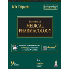 Essentials of Medical Pharmacology:9th Edition 2024 By KD TRIPATHI 