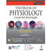 Textbook of Physiology:Concepts with Clinical Insights:1st Edition 2024 By Manjinder Kaur & Sangeeta Nagpal