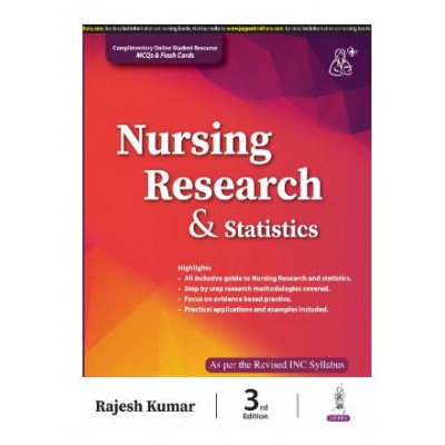 Nursing Research and Statistics;3rd Edition 2024 by Rajesh Kumar