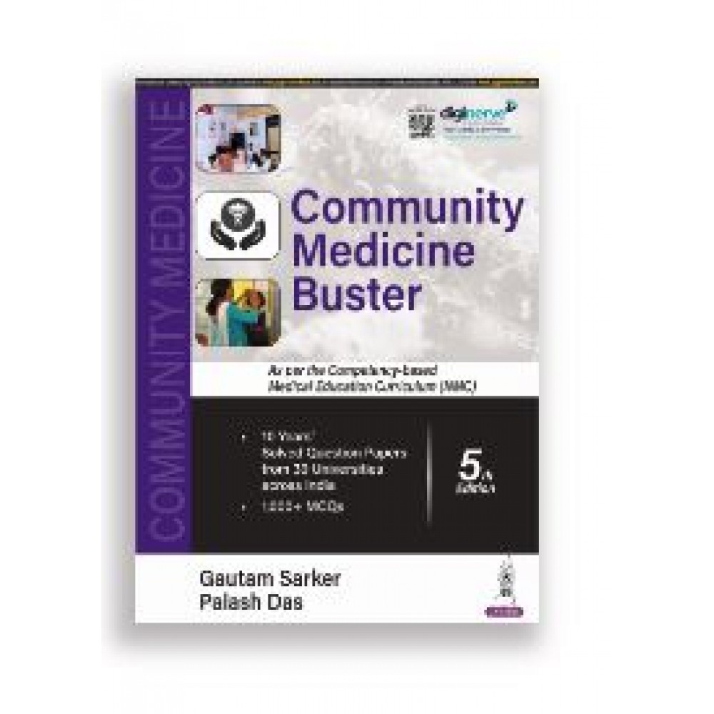 Community Medicine Buster(Based on New CBME Curriculum);5th Edition 2025 By Gautam Sarker & Palash Das