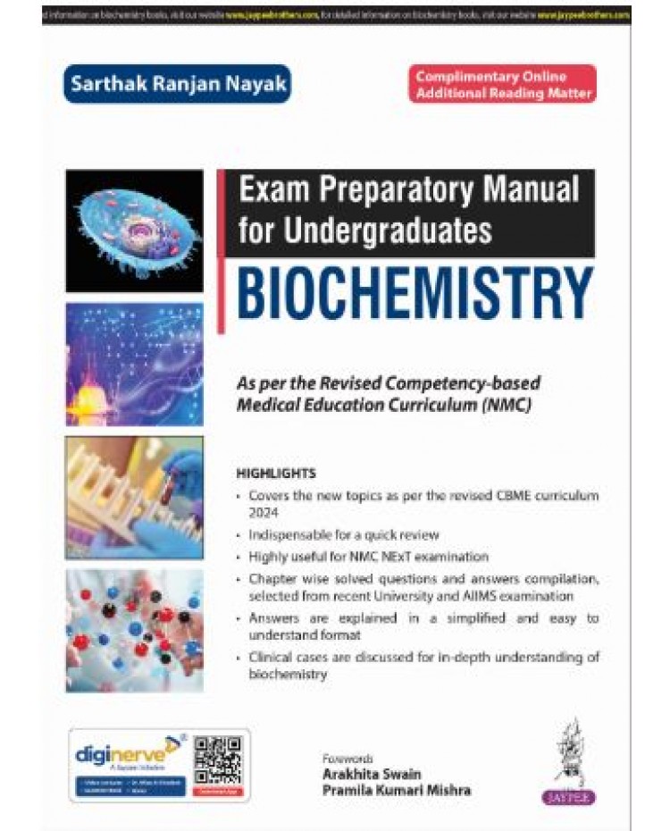 Exam Preparatory Manual for Undergraduates Biochemistry:1st Edition 2025 By Sarthak Ranjan Nayak