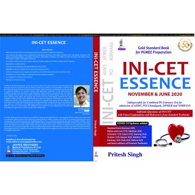 INI CET Essence (November & June 2020);1st Edition 2021 by Pritesh Singh