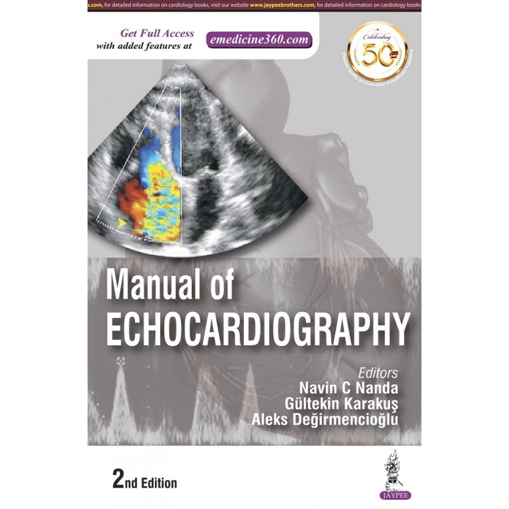 Manual of Echocardiography; 2nd Edition 2022 By Nanda Maheshwari 