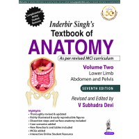 Inderbir Singh’s Textbook of Anatomy (Volume 2: Lower Limb, Abdomen and Pelvis);7th edition 2019 by V Subhadra Devi