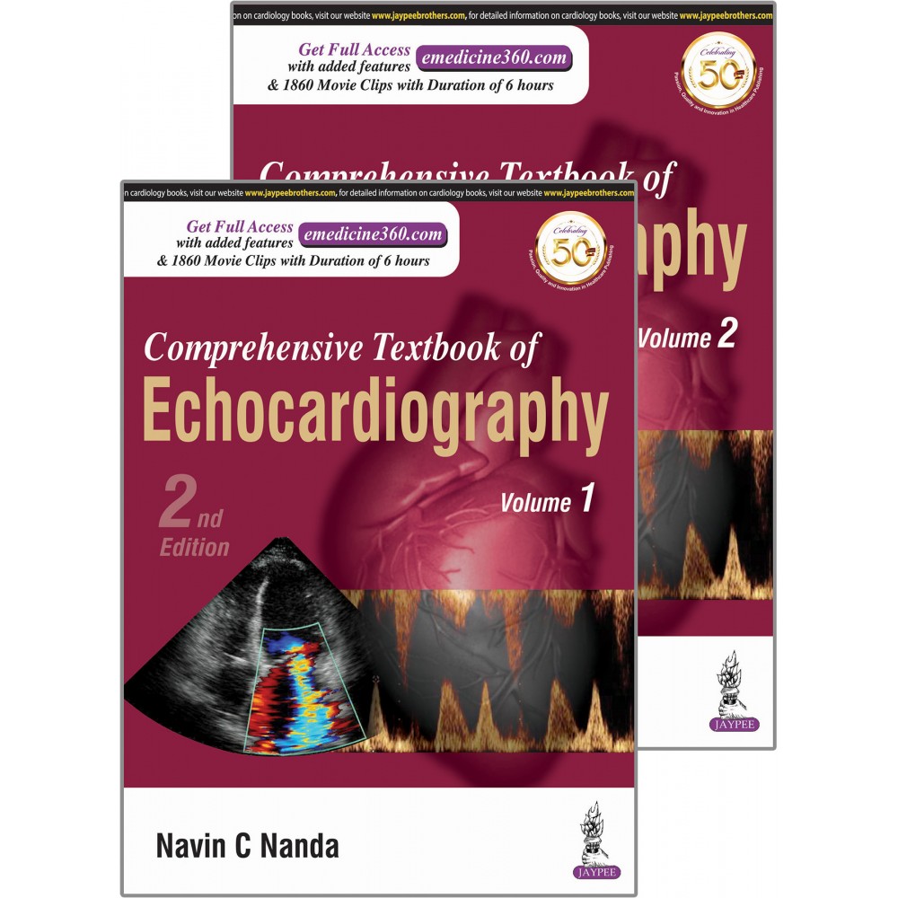 Comprehensive Textbook of Echocardiography (2 Volumes);2nd Edition 2020 By Navin C Nanda