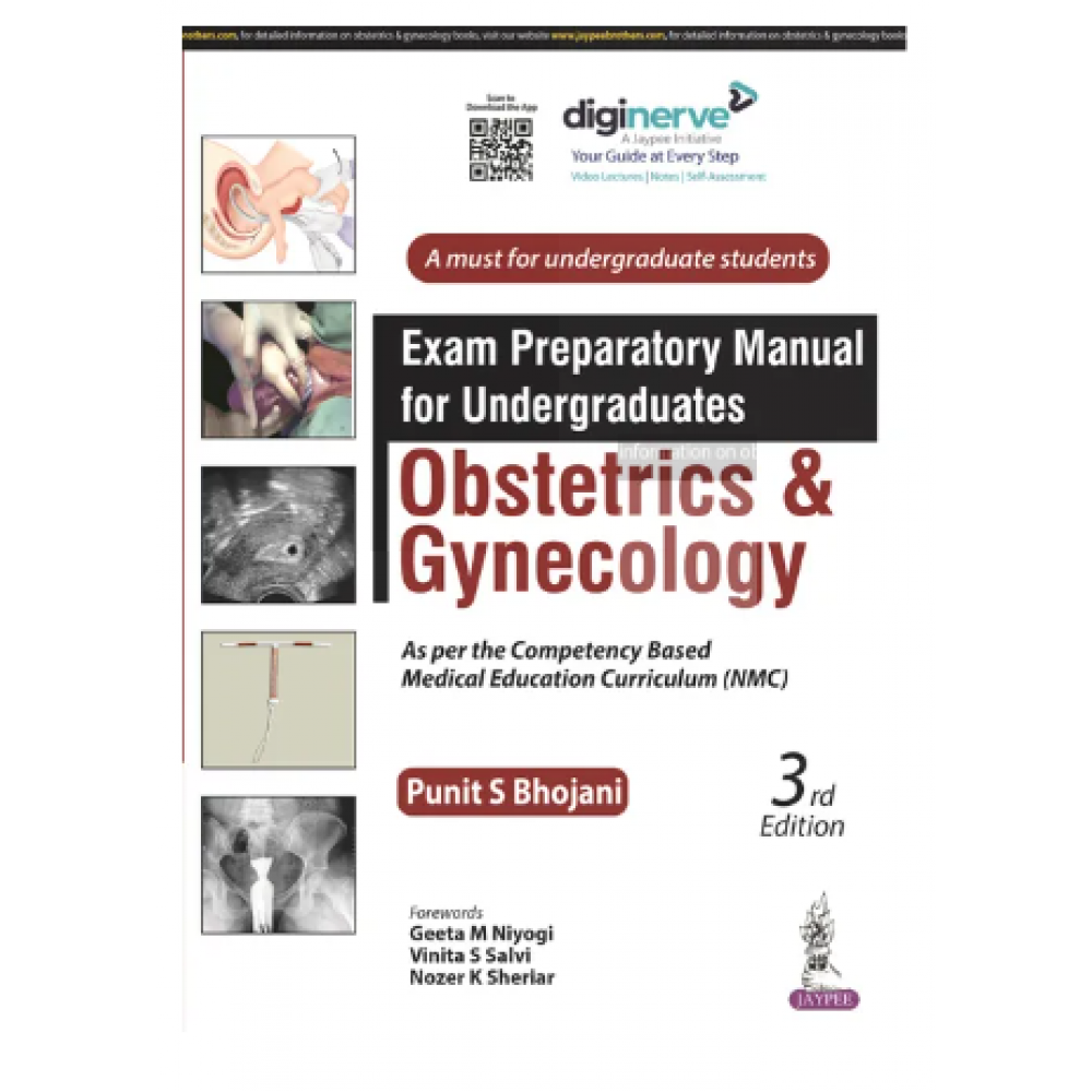 Exam Preparatory Manual for Undergraduates Obstetrics & Gynecology;3rd Edition 2023 By Punit S Bhojani