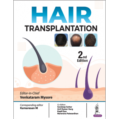 Hair Transplantation;2nd Edition 2024 by Venkataram Mysore