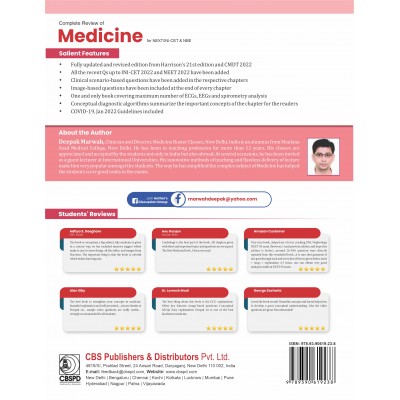 Complete Review of Medicine for NEXT/INI-CET & NBE; 6th Edition 2023 by Dr.Deepak Marwah