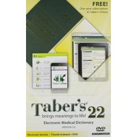 Taber's Cyclopedic Medical Dictionary; 22th Edition 2013