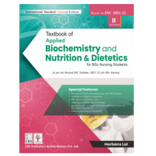 Textbook of Applied Biochemistry And Nutrition & Dietetics For BSc Nursing (Based On INC 2021-22);1st Edition 2021 By Harbans Lal